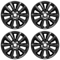 4 Black 17" Wheel Skins Hub Caps Full Rim Covers for Kia Sorento L LX 2016-2018