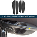 Set of 1 Car Door Leather Anti Kick Pad Sticker for BMW 3 Series (2013–2019)