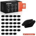 30Pcs Nylon Guide Clip Fasteners for Buick Chevrolet 