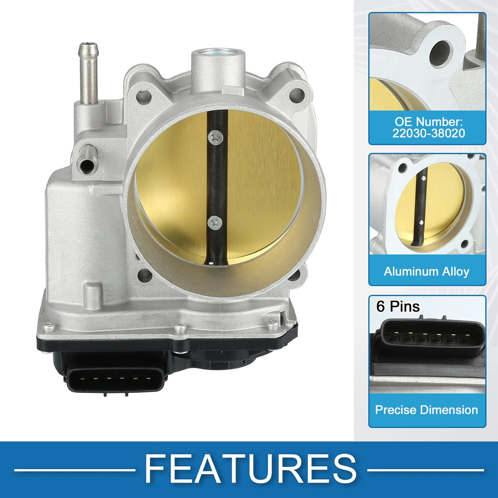 Throttle Body Actuator No.22030-38020 for Lexus GX470 V8 4.7L (2005–2009)