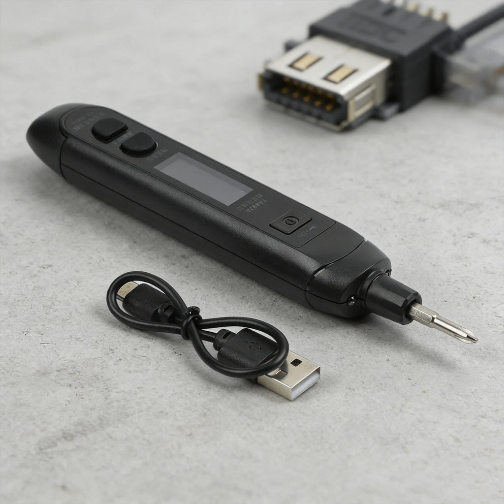Digital Voltage Tester Pen TA882A with USB Charging for Automotive Use