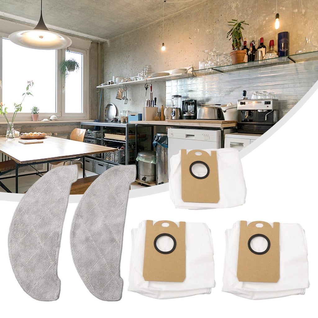 Replacement Dust Bags and Mop Cloth for IMOU L11 Pro Max (2021–2023)