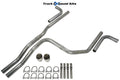 2.5" Dual Exhaust Kit for Chevy Avalanche (2007–2013)