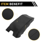 Center Console Armrest Cover for Ford F-150 (2015–2023) Microfiber Leather