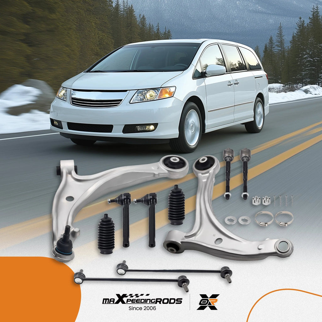 Set of 10 Suspension Kit Front Lower Control Arms for Honda Odyssey (2005–2010)
