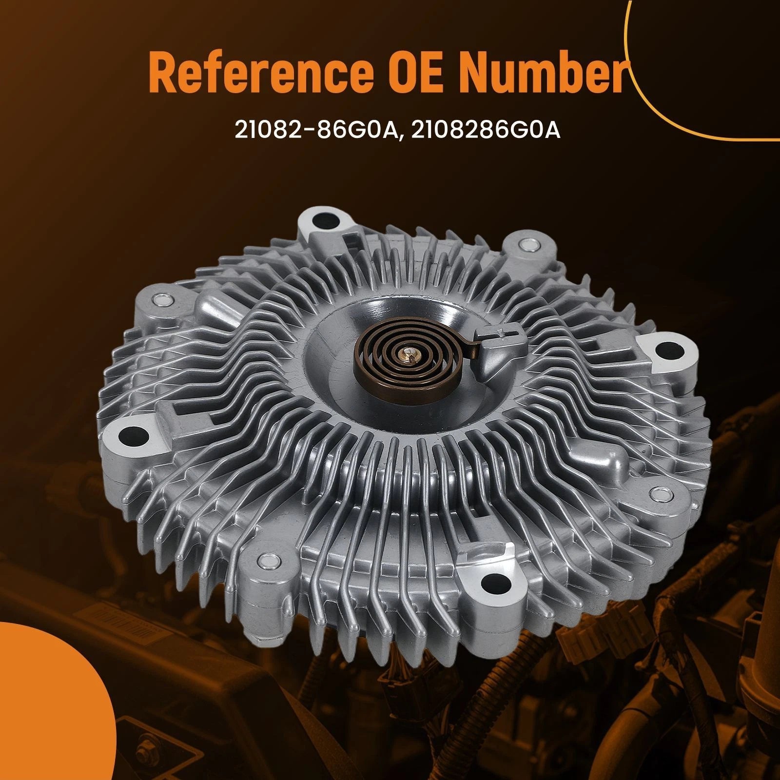 Radiator Cooling Fan Clutch for Nissan Maxima Xterra D21 (1981–2004)