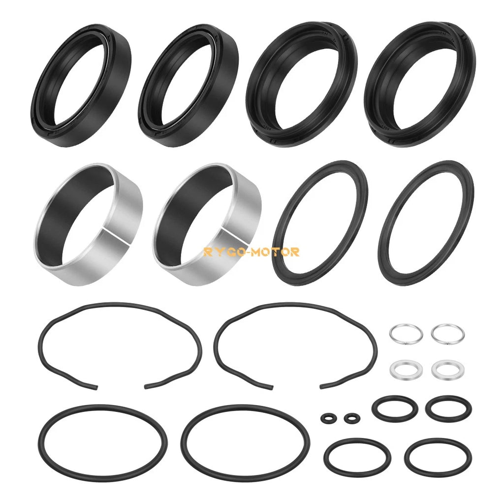 Front Fork Bushing Dust Oil Seals Kit for Suzuki GSXR600 GSXR750 (2004–2005)