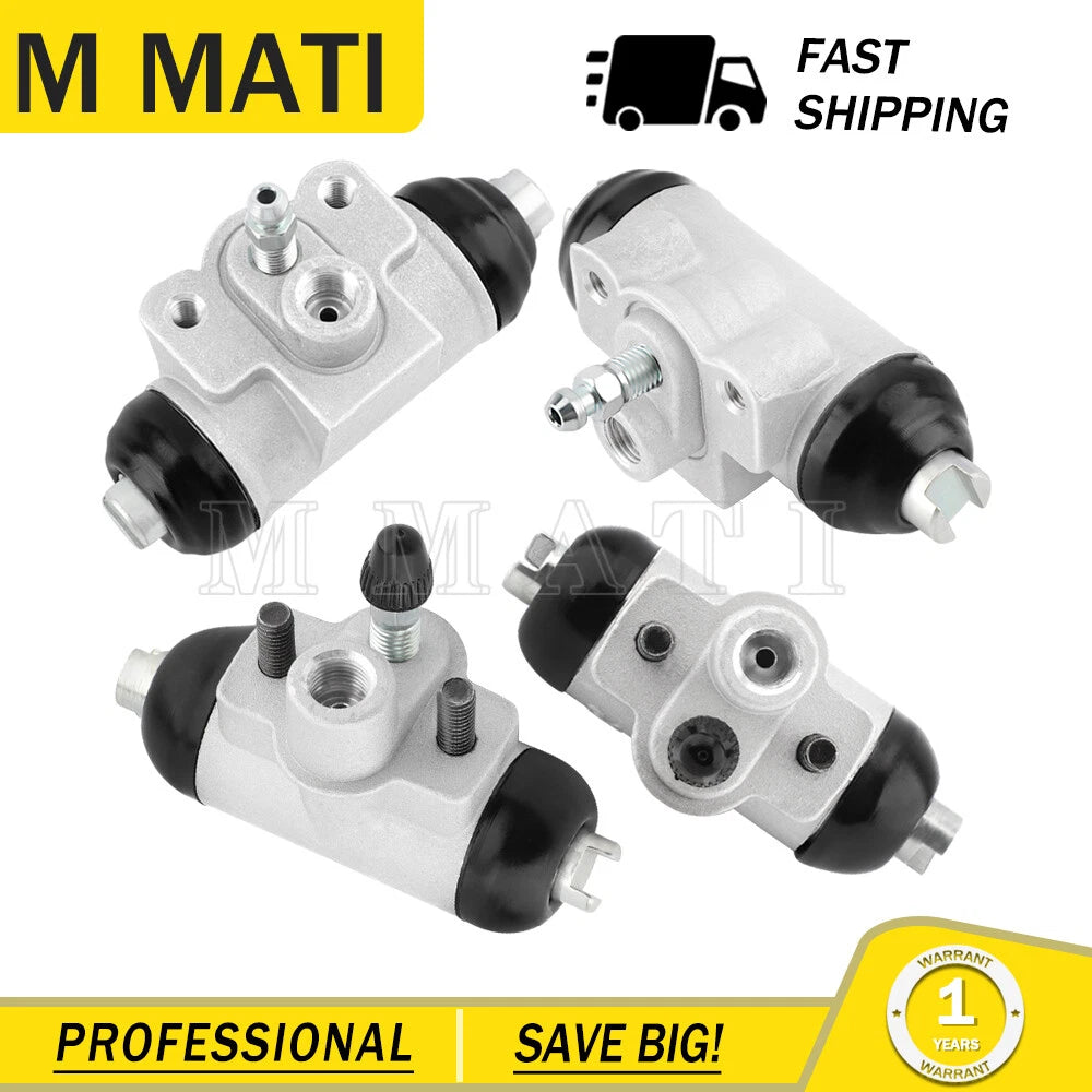Front Rear Brake Wheel Cylinders for Kawasaki Mule 4010 KAF620 KAF950 (2009–2020)