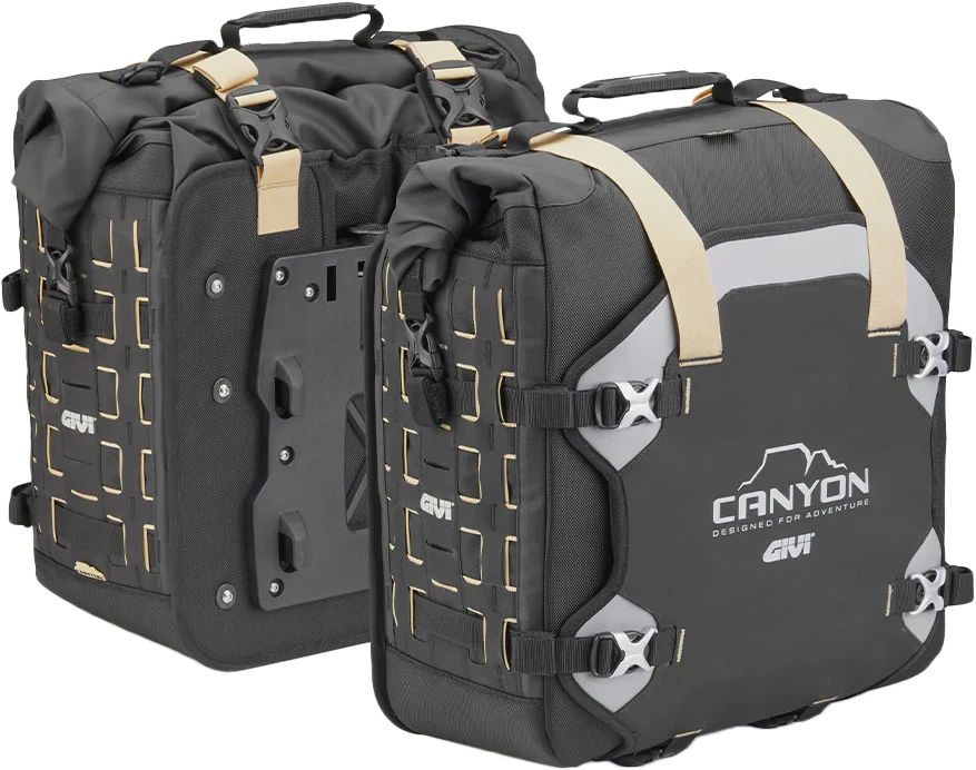 Canyon Adv Saddlebags 35L for Motorcycle (2017–2023) Black
