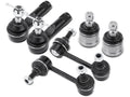 Front Ball Joints Tie Rods Sway Bar Link Kit for Mazda MX6 (1993–1997) ZT132FV