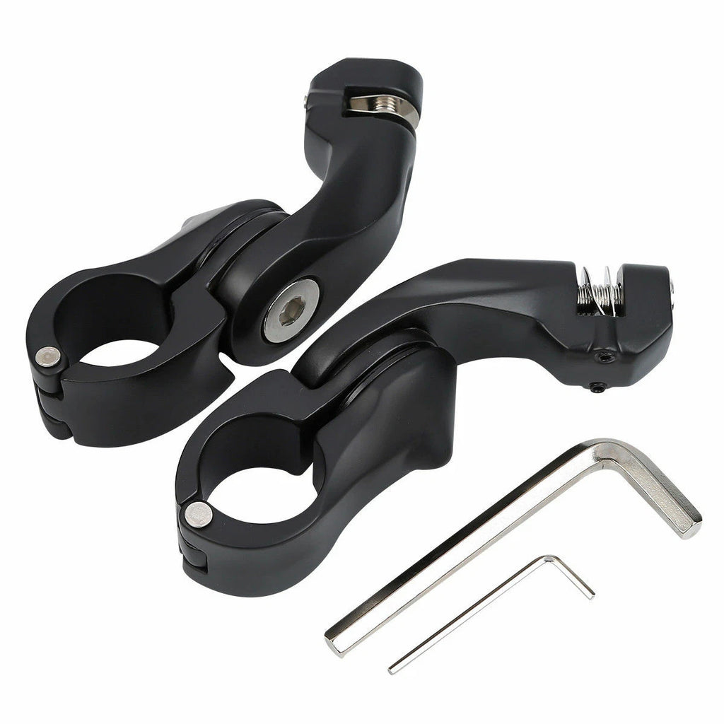 1-1/4" Highway Short Angled FootPeg Mount Kit for Harley Electra Glide (2014–2023)