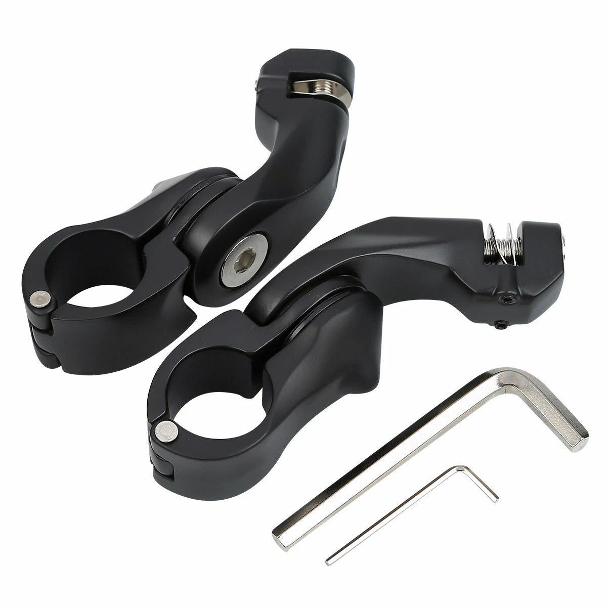 1-1/4" Highway Short Angled FootPeg Mount Kit for Harley Electra Glide (2014–2023)