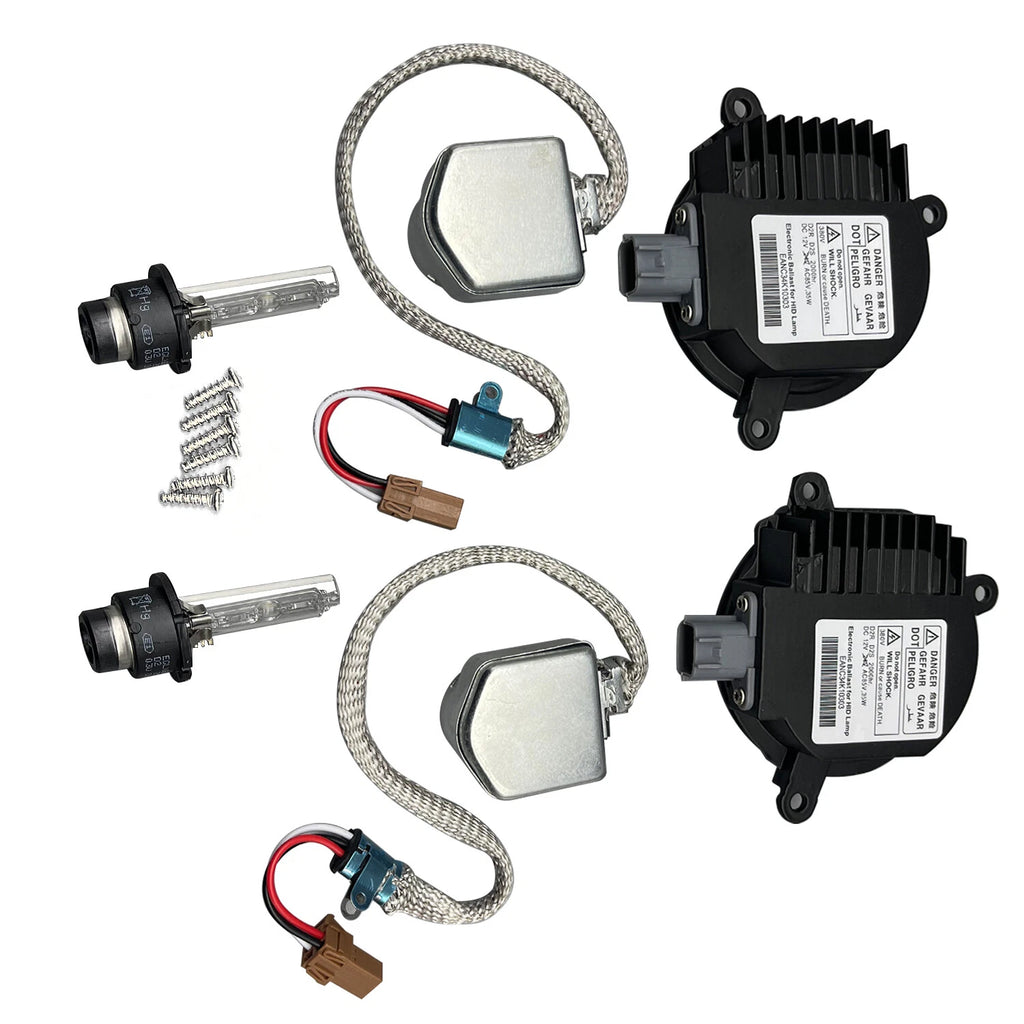 2X Xenon Ballast Igniter & HID D2S Bulb Kit for Nissan Maxima (2004–2015)
