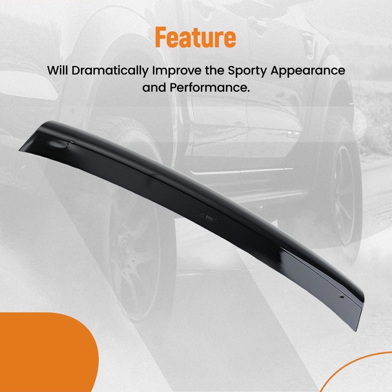 Black Trunk Spoiler for BMW 3 Series E46 Sedan (1999–2006) CSL Style