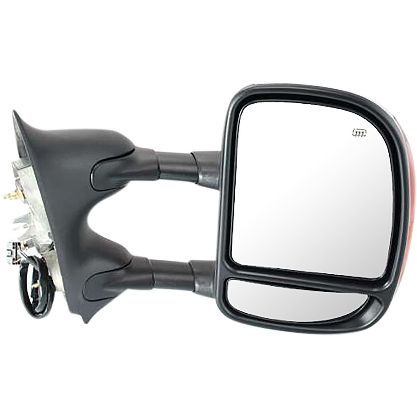 Tow Mirror for Ford F-250 Super Duty (2002–2007) Passenger Side Power Heated Signal