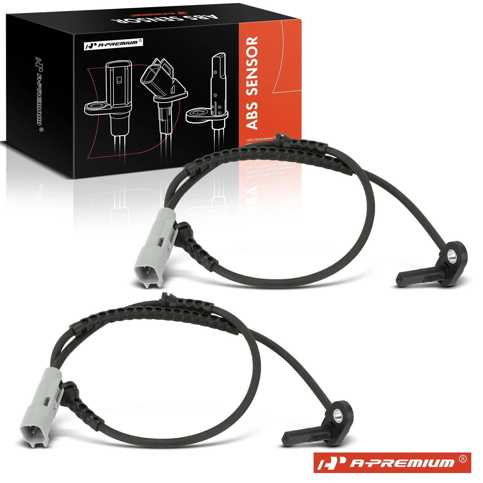 2X Front ABS Wheel Speed Sensor for Buick Encore Chevy Trax (2013–2022)
