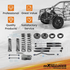 3.25" Lift Kit Track Bar & Sway Bar Links for Jeep Wrangler JK (2007–2018)