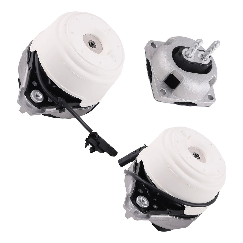 Set of 3 Engine & Transmission Mounts for Mercedes-Benz GL350 ML350 (2014–2015)