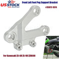Front Left Foot Peg Support Bracket 35011-1874 for Kawasaki ZX-6R, ZX-9R, ZZR600 (1995–2006)