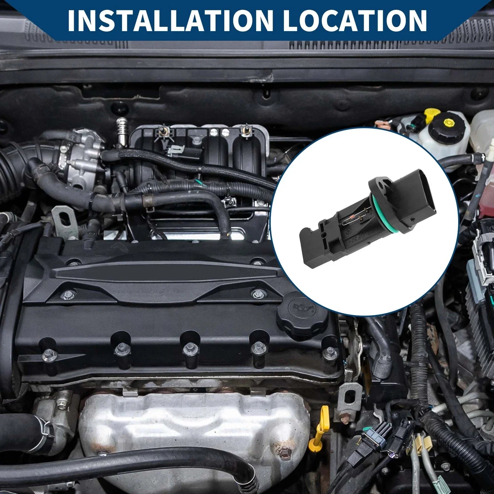 Mass Air Flow Sensor for Mercedes Benz C-Class Coupe (2001-2007)