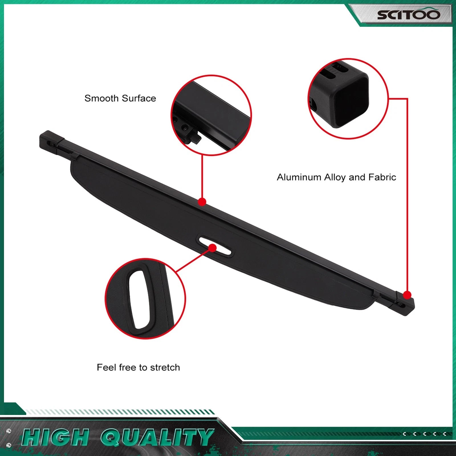Tonneau Privacy Shield Cargo Cover for Kia Sportage (2017–2022)