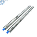 Set of 2 Locking Drawer Slides for Cabinets (34")