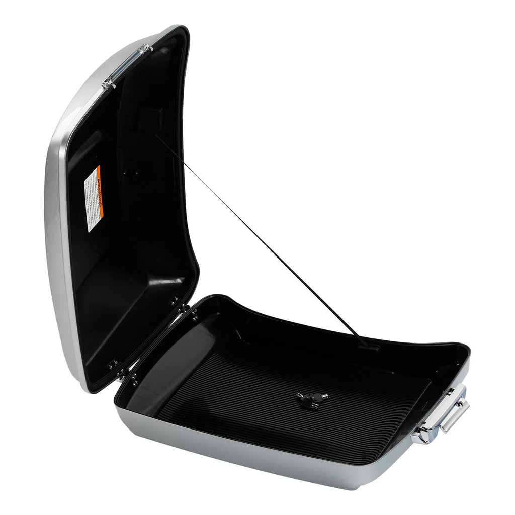 Razor Trunk Luggage for Harley Road Glide King (2014–2026) - Brilliant Silver Pearl