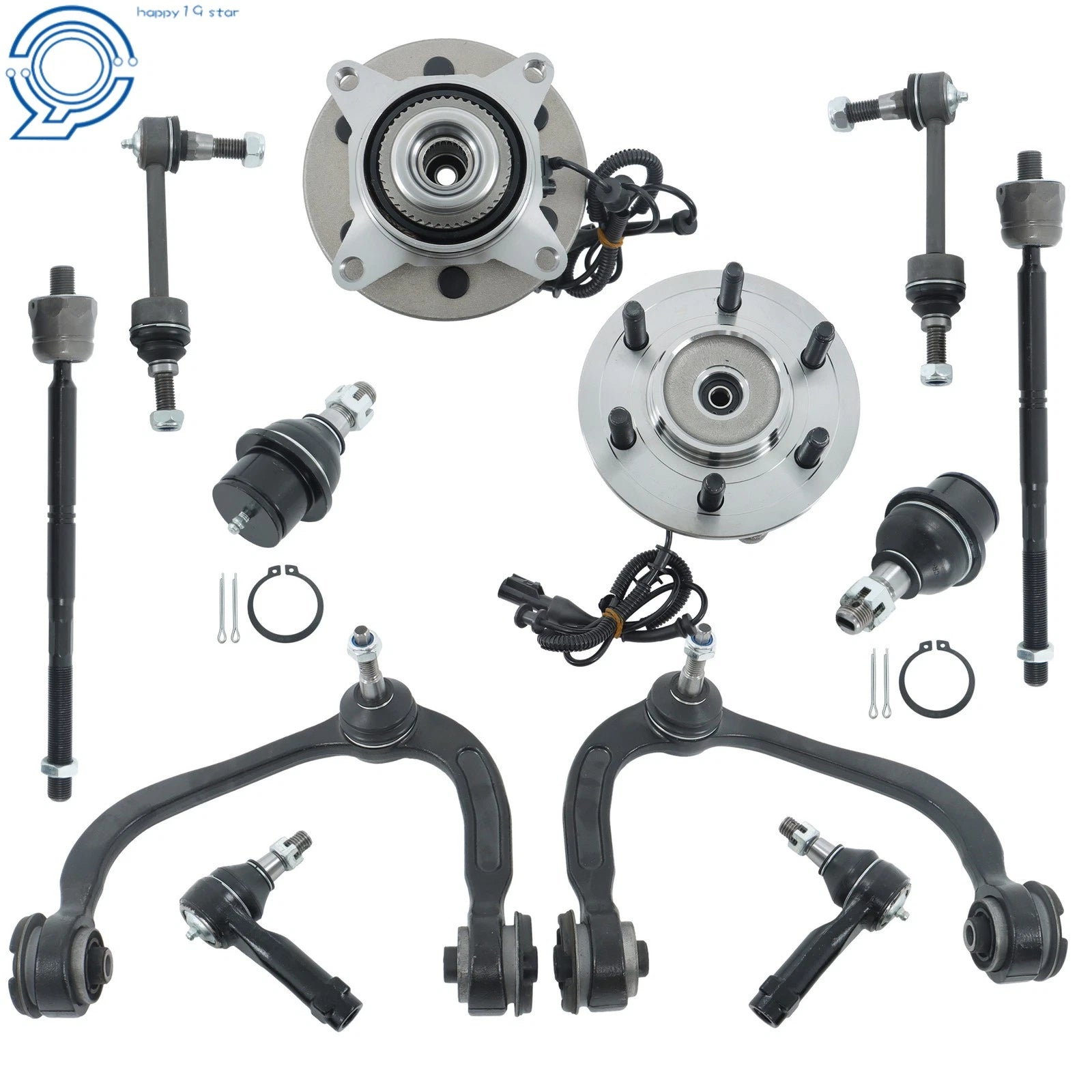 Control Arm Ball Joint Tie Rod End Sway Bar for Ford F-150 (2004–2005)