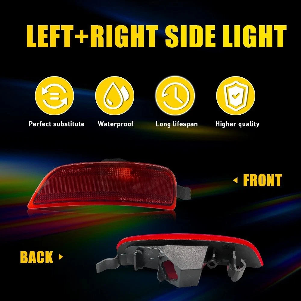 Front & Rear Side Marker Light Lamp Housing for Mazda Miata MX-5 (2016–2023)