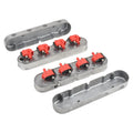 2Pcs Aluminum Valve Cover for Chevy LS (Finned, Polished)