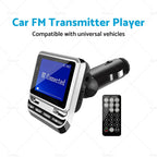 Bluetooth FM Transmitter MP3 Player USB Charger for Universal Vehicles (2010–2023)