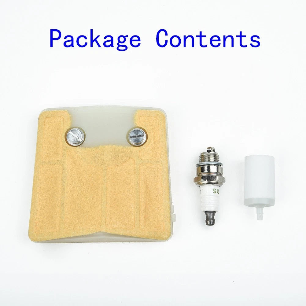 Air Filter and Spark Plug for Chainsaw (61, 66, 181, 266, 281, 288, 288XP)