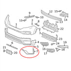 Front Left Bumper Cover Molding for 2020-2022 Honda CR-V