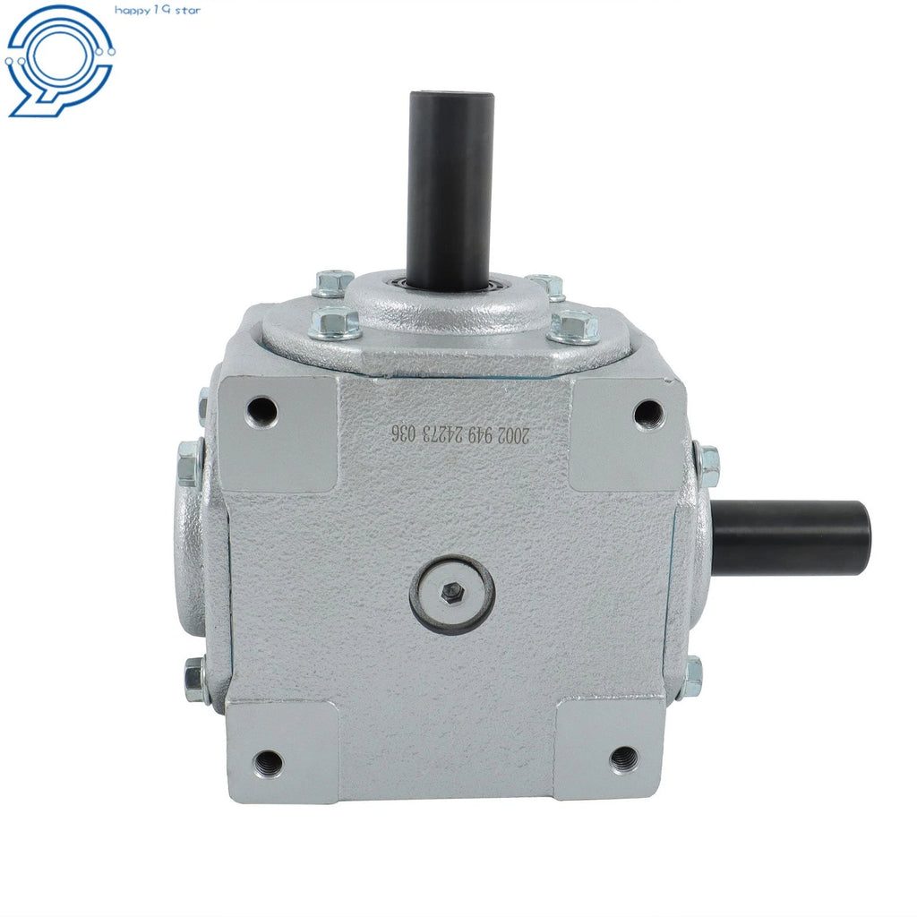 Dual Keyed Shaft Right Angle Gearbox for Industrial Applications