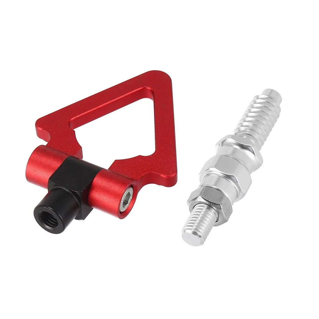 Tow Hook Screw-On Triangle Ring for BMW 3/5/7 Series Z3/Z4 Red