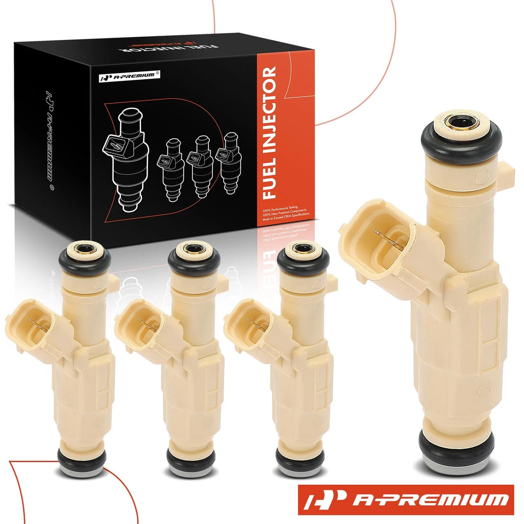 Set of 4 Fuel Injectors for Kia Forte Koup (2010–2013) Hyundai Tucson (2011–2013)