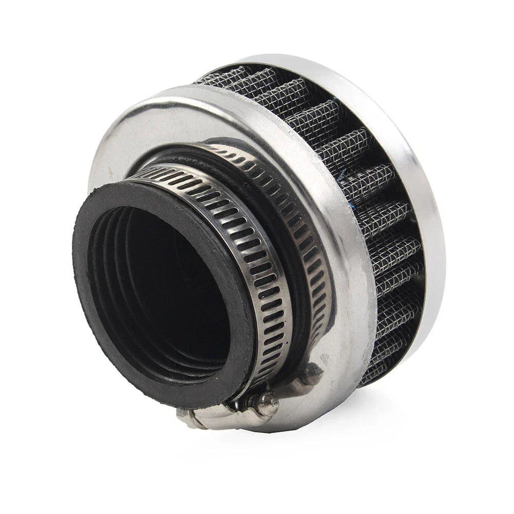 38mm Stainless Steel Air Intake Filter Cleaner for Motorcycle Scooter