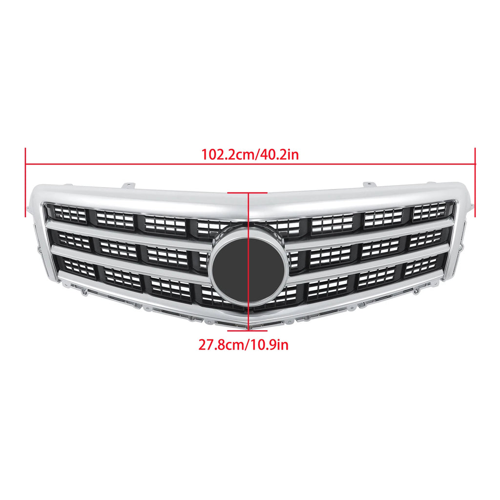 Matte Front Upper Grille with Trim for Cadillac ATS (2013â2014)