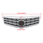 Matte Front Upper Grille with Trim for Cadillac ATS (2013â2014)