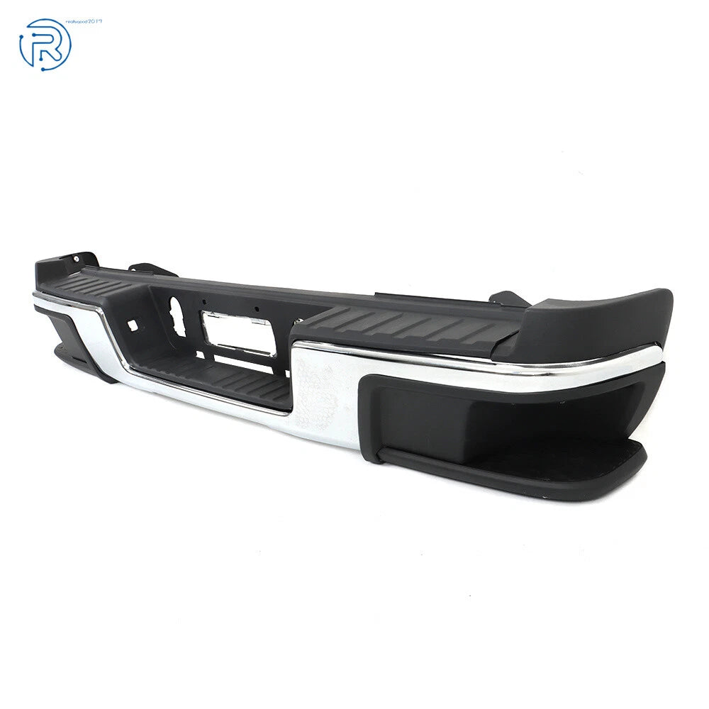 Chrome Rear Step Bumper Assembly for Chevy Colorado GMC Canyon (2015-2021)