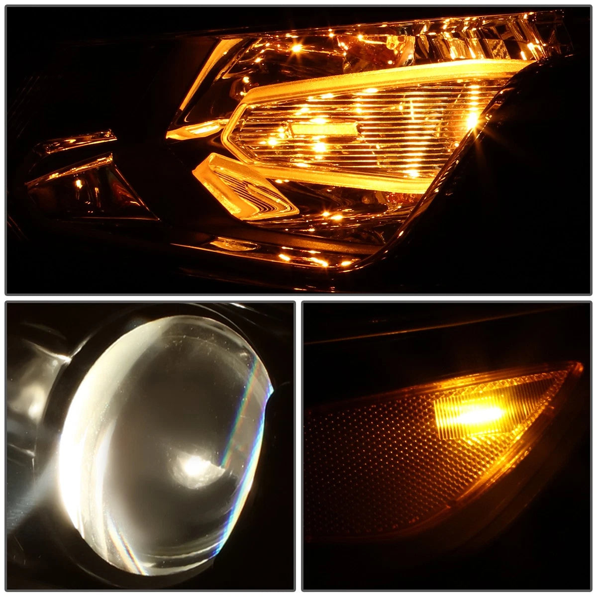 Left Driver Side Projector Headlight Assembly for Chevy Malibu (2016–2018)