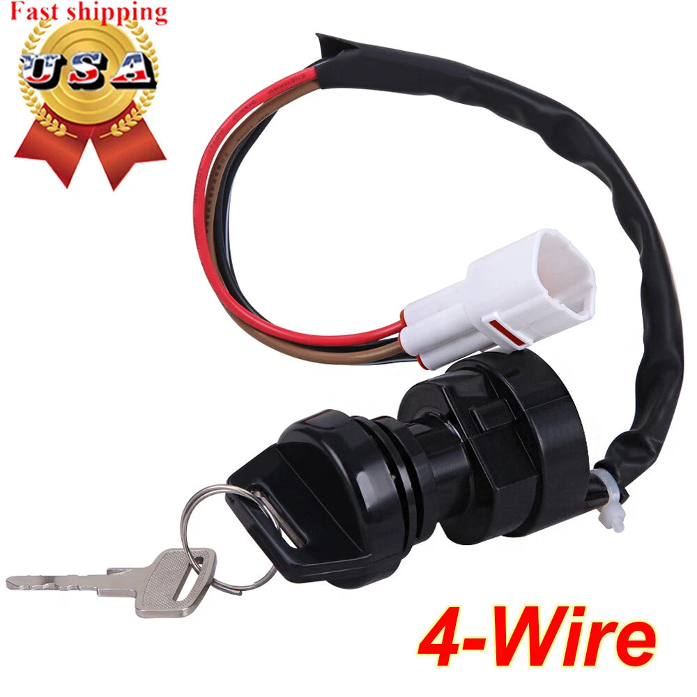 Ignition Key Switch for Yamaha Warrior 350 YFM350 (1996–2001)