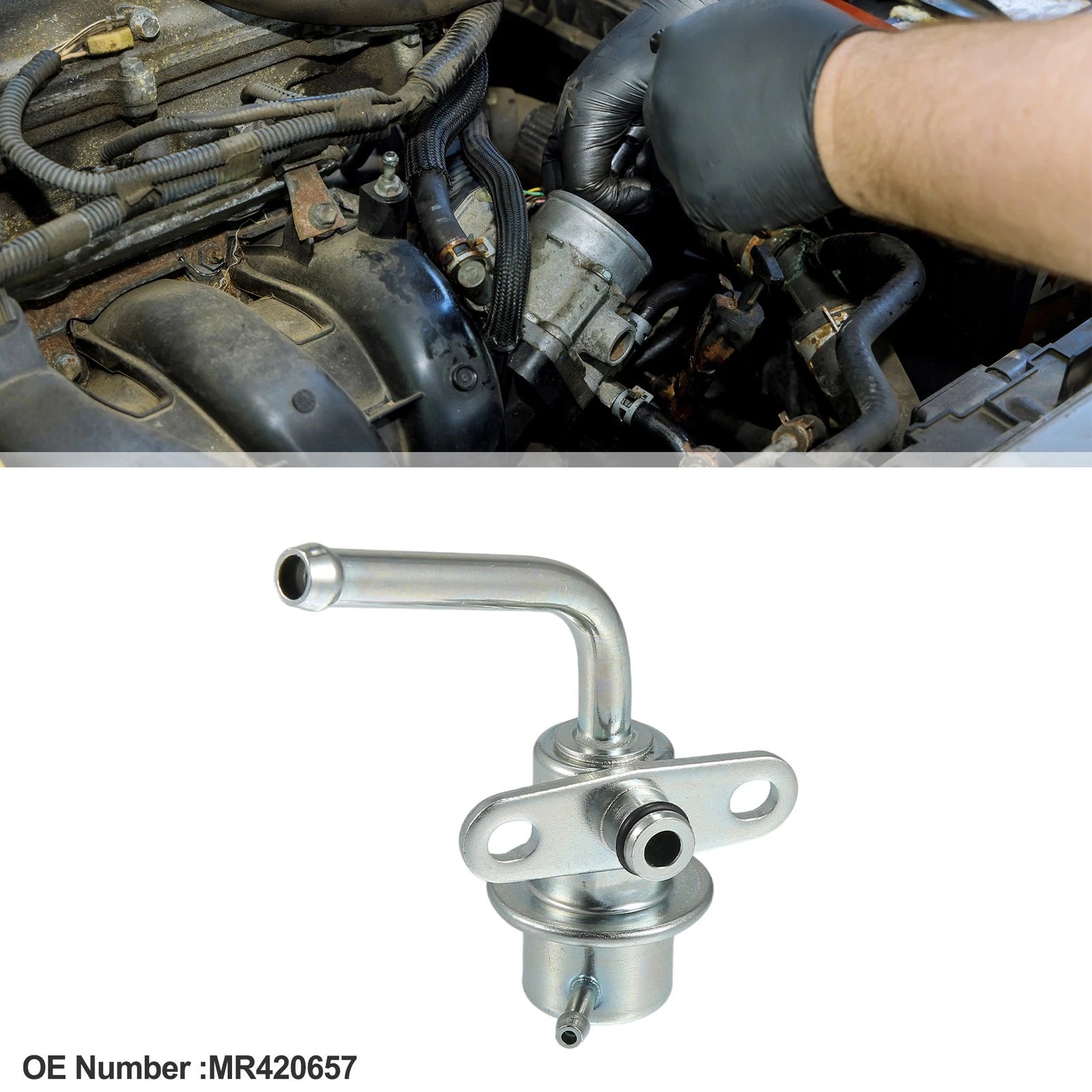 MR420657 Fuel Injection Pressure Regulator for Mitsubishi Mirage (2001–2002)
