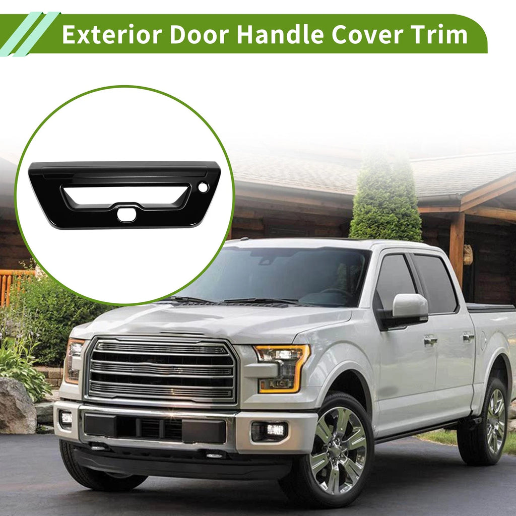 Exterior Trim Tailgate for Ford F150 (2015–2020) Gloss Black 1 Pc
