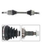 Set of 2 CV Axle Assemblies for Cadillac SRX (2012–2016) 3.6L