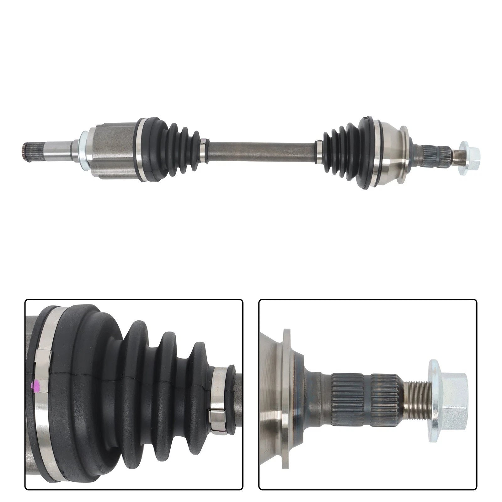 Set of 2 CV Axle Assemblies for Cadillac SRX (2012–2016) 3.6L