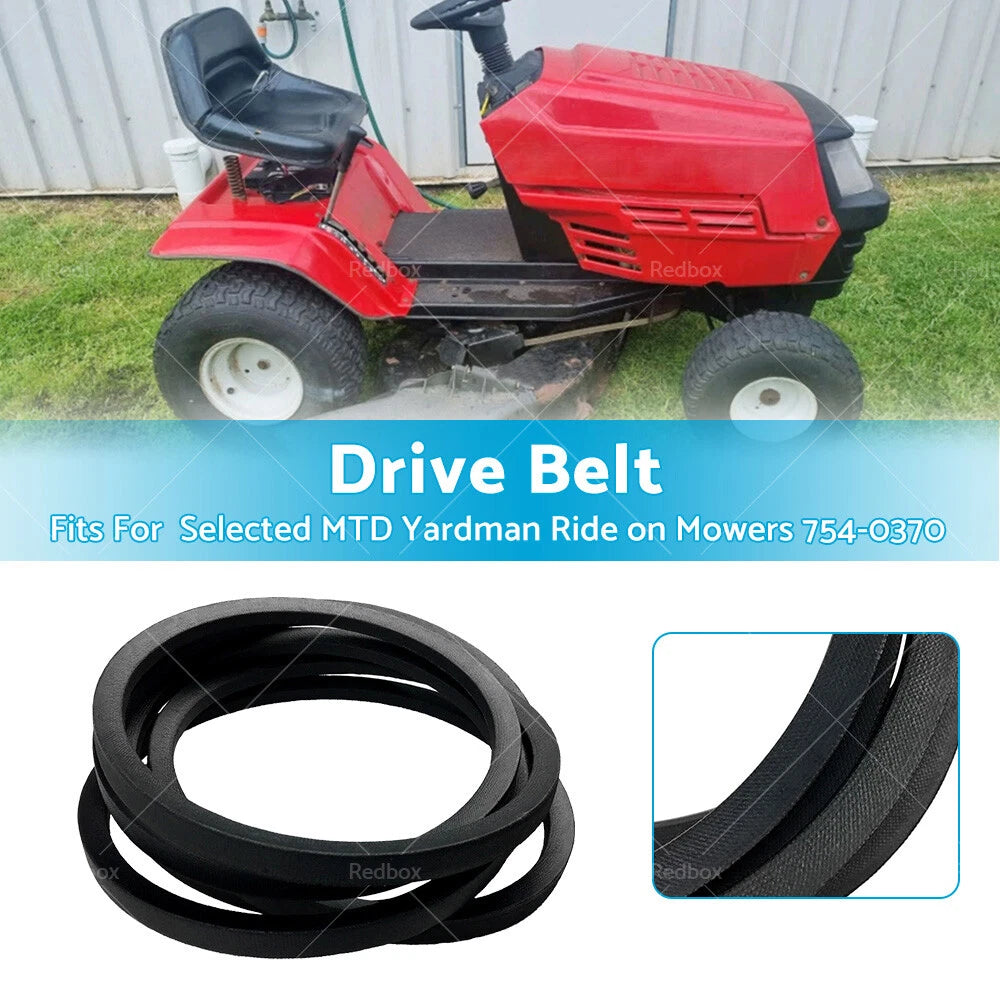 Variable Speed Drive Belt for MTD Yardman Ride on Mowers (754-0370)