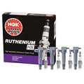 Set of 4 Denso COP Ignition Coils & NGK Ruthenium HX Spark Plugs for Hyundai