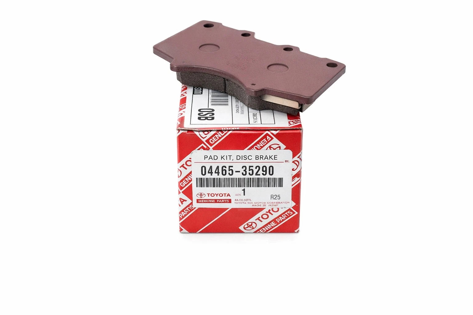 Set of 4 Front Disc Brake Pads for Toyota 4Runner, FJ Cruiser (2003–2023) 0446535290