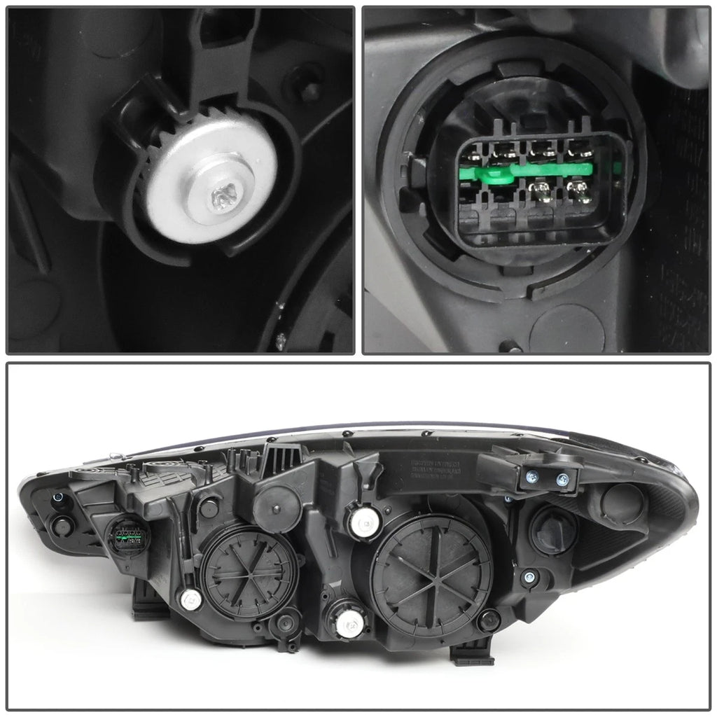 Left Driver Side Projector Headlight for Kia Forte 5 Koup (2014–2016)